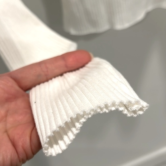 H&M scoop neck long sleeve top - Picture 3 of 4